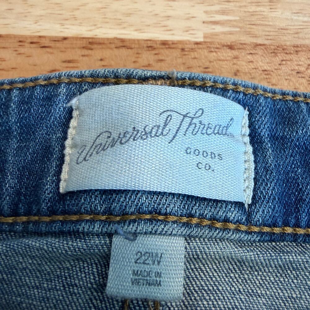 Universal Thread Women's Plus Size Medium Wash St… - image 3